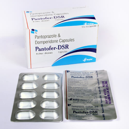PANTOFER-DSRPantoprazole-40mg-Domperidone-30mg-Capsules-10x10-Alu-Alu-GASTRO-ENTEROLOGY-1