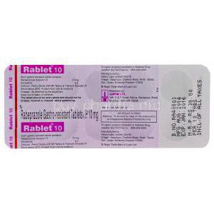 22017-Rablet-10-Generic-Aciphex-Rabeprazole-Sodium-10mg-Tablet-Strip-Information