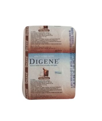 Digene Cola Flavour Tablet