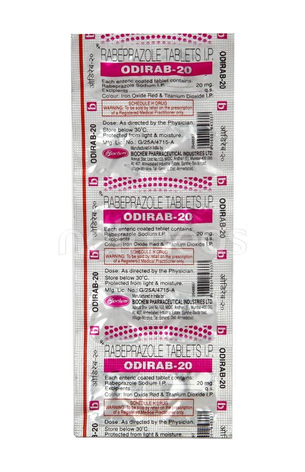 Odirab 20mg Tablet