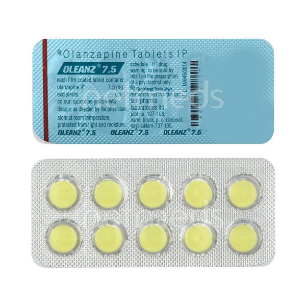 Oleanz 7.5mg Tablet