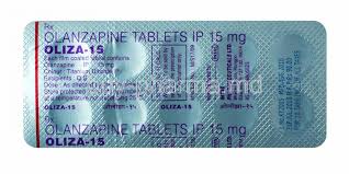 Oliza 15mg Tablet