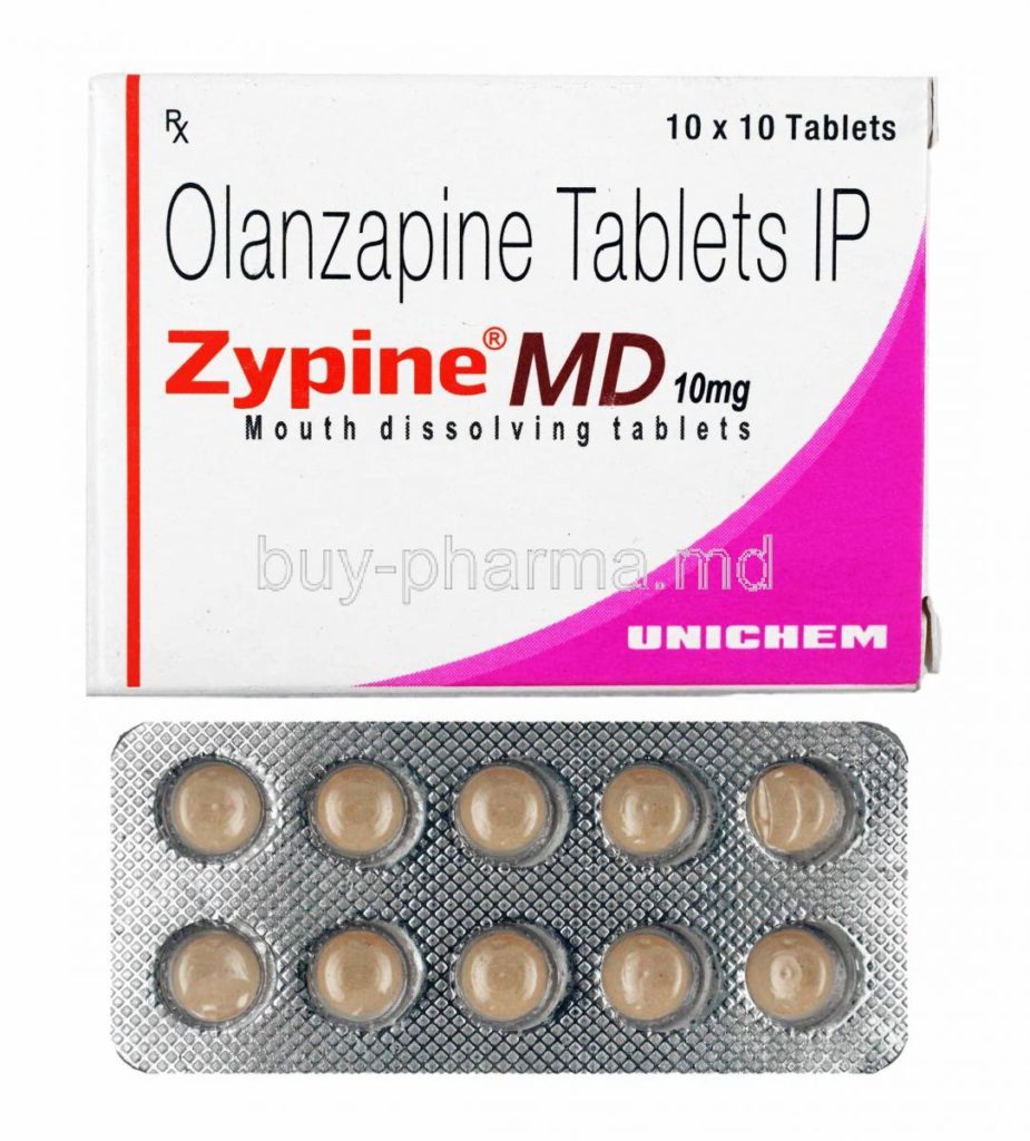 Zypine MD 10mg Tablet