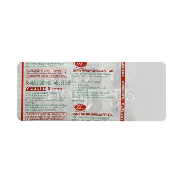 Amfirst 5mg Tablet