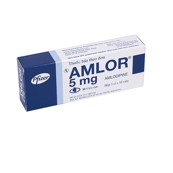 Amlor 5mg Tablet