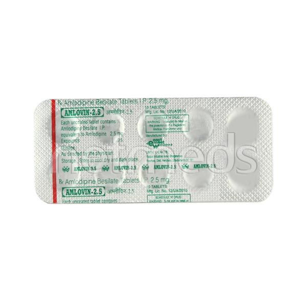 Amlovin 2.5mg Tablet