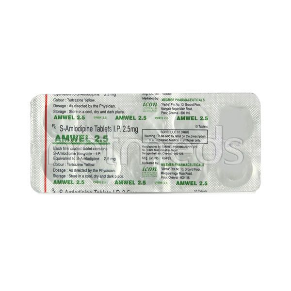 Amwel 2.5mg Tablet