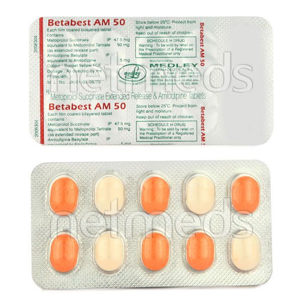 Betabest AM 50mg Tablet