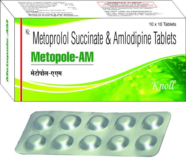 Metopole AM 50mg Tablet