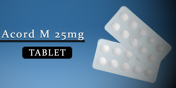 Acord M 25mg Tablet