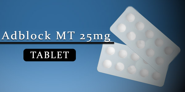 Adblock MT 25mg Tablet