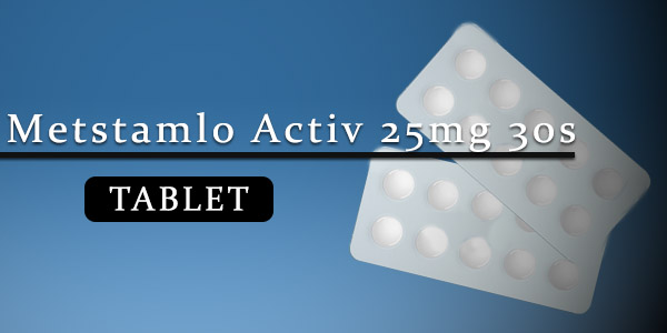 Metstamlo Activ 25mg 30s Tablet
