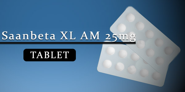 Saanbeta XL AM 25mg Tablet