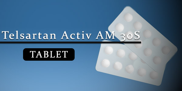 Telsartan Activ AM 30S Tablet