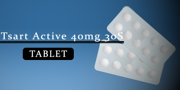 Tsart Active 40mg 30S Tablet