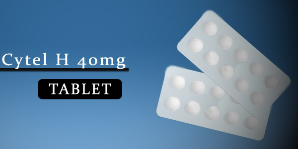 Cytel H 40mg Tablet