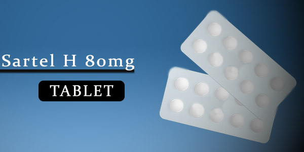 Sartel H 80mg Tablet