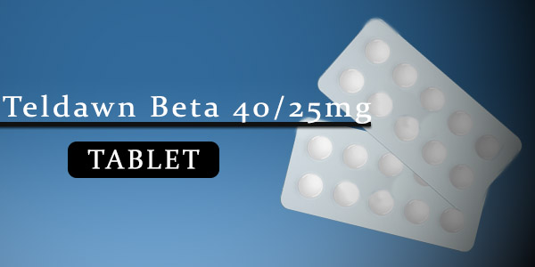 Teldawn Beta 40-25mg Tablet