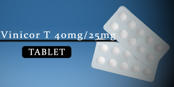 Vinicor T 40mg-25mg Tablet