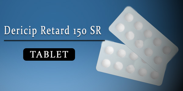 Dericip Retard 150 Tablet SR