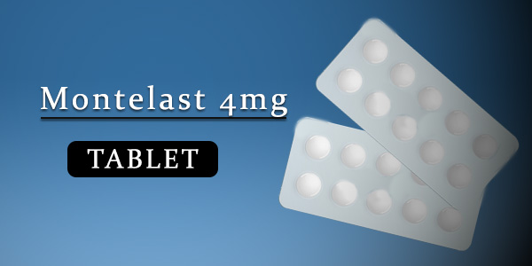 Montelast 4mg Tablet