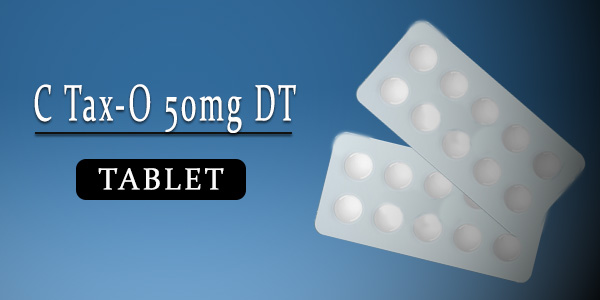 C Tax-O 50mg Tablet DT