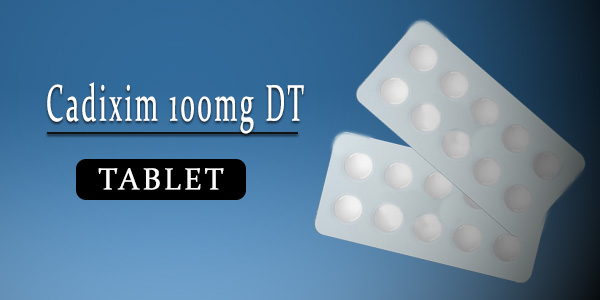 Cadixim 100mg Tablet DT