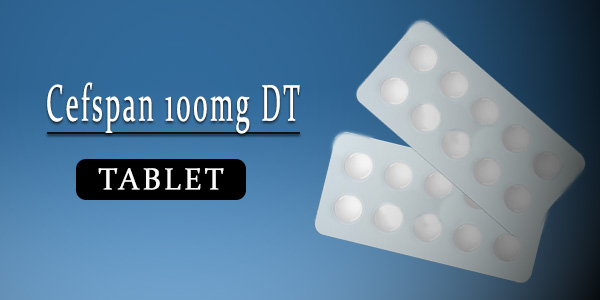 Cefspan 100mg Tablet DT