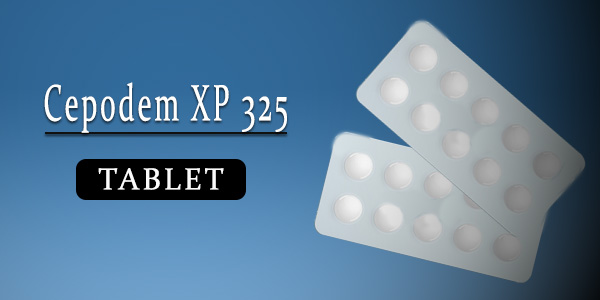 Cepodem XP 325 Tablet