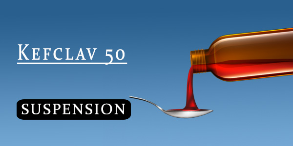 Kefclav 50 Oral Suspension