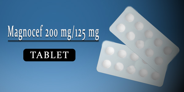 Magnocef 200 mg-125 mg Tablet