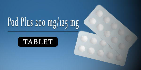 Pod Plus 200 mg-125 mg Tablet