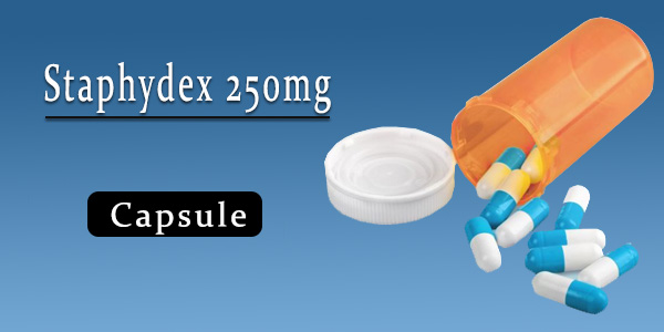 Staphydex 250mg Capsule