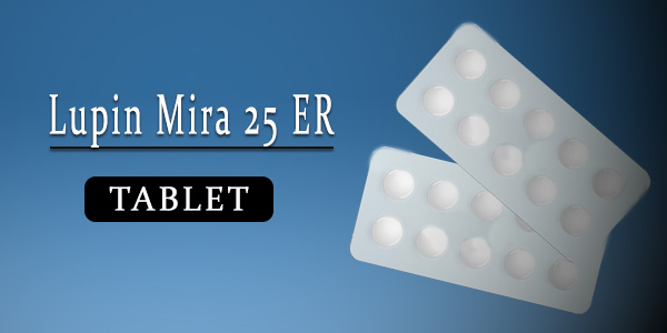 Lupin Mira 25 Tablet ER