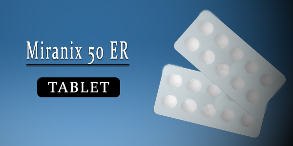 Miranix 50 Tablet ER