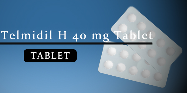 Telmidil H 40 mg Tablet