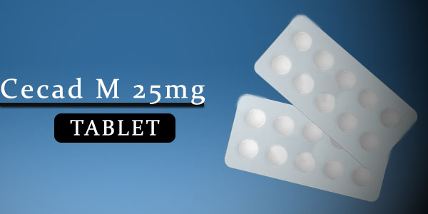 Cecad M 25mg Tablet