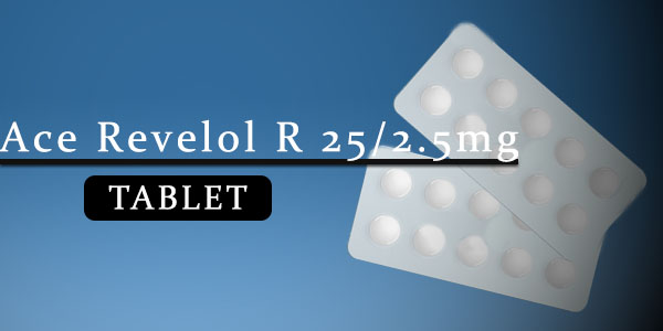 Ace Revelol R 25-2.5mg Tablet
