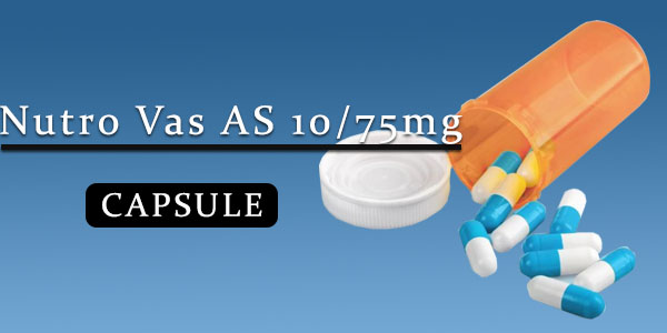 Nutro Vas AS 10-75mg Capsule