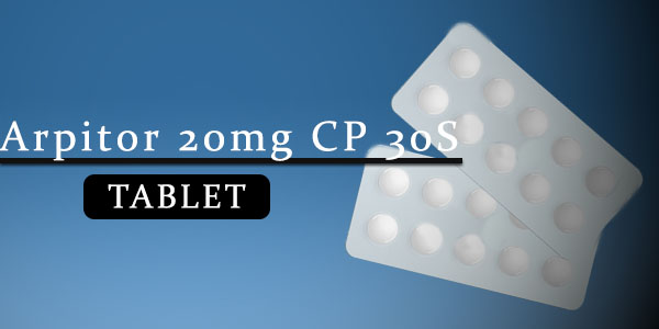 Arpitor 20mg CP 30S Tablet
