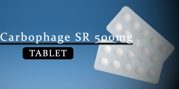 Carbophage SR 500mg Tablet