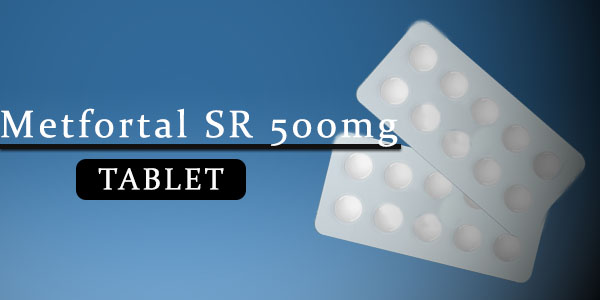 Metfortal SR 500mg Tablet