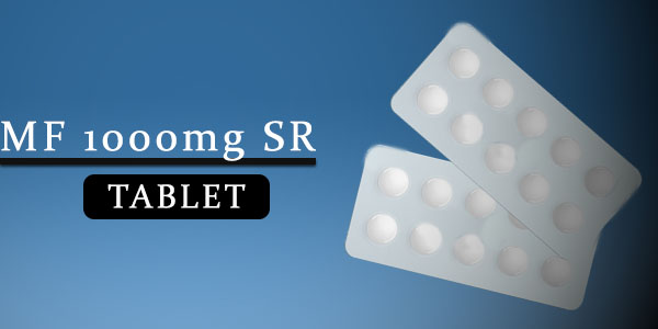 MF 1000mg SR Tablet