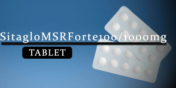 Sitaglo M SR Forte 100-1000mg Tablet