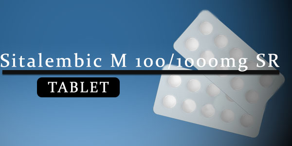 Sitalembic M 100-1000mg SR Tablet