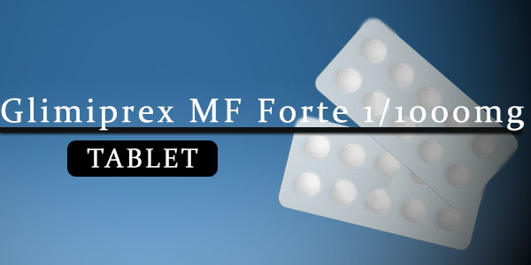 Glimiprex MF Forte 1-1000mg Tablet