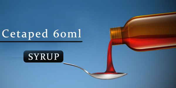 Cetaped 60ml Syrup