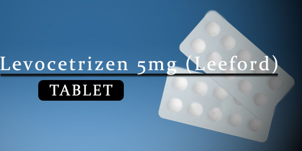 Levocetrizen 5mg (Leeford) Tablet